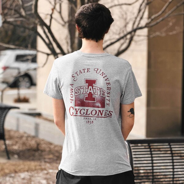 Champion® I-State Cyclones Gray T-Shirt
